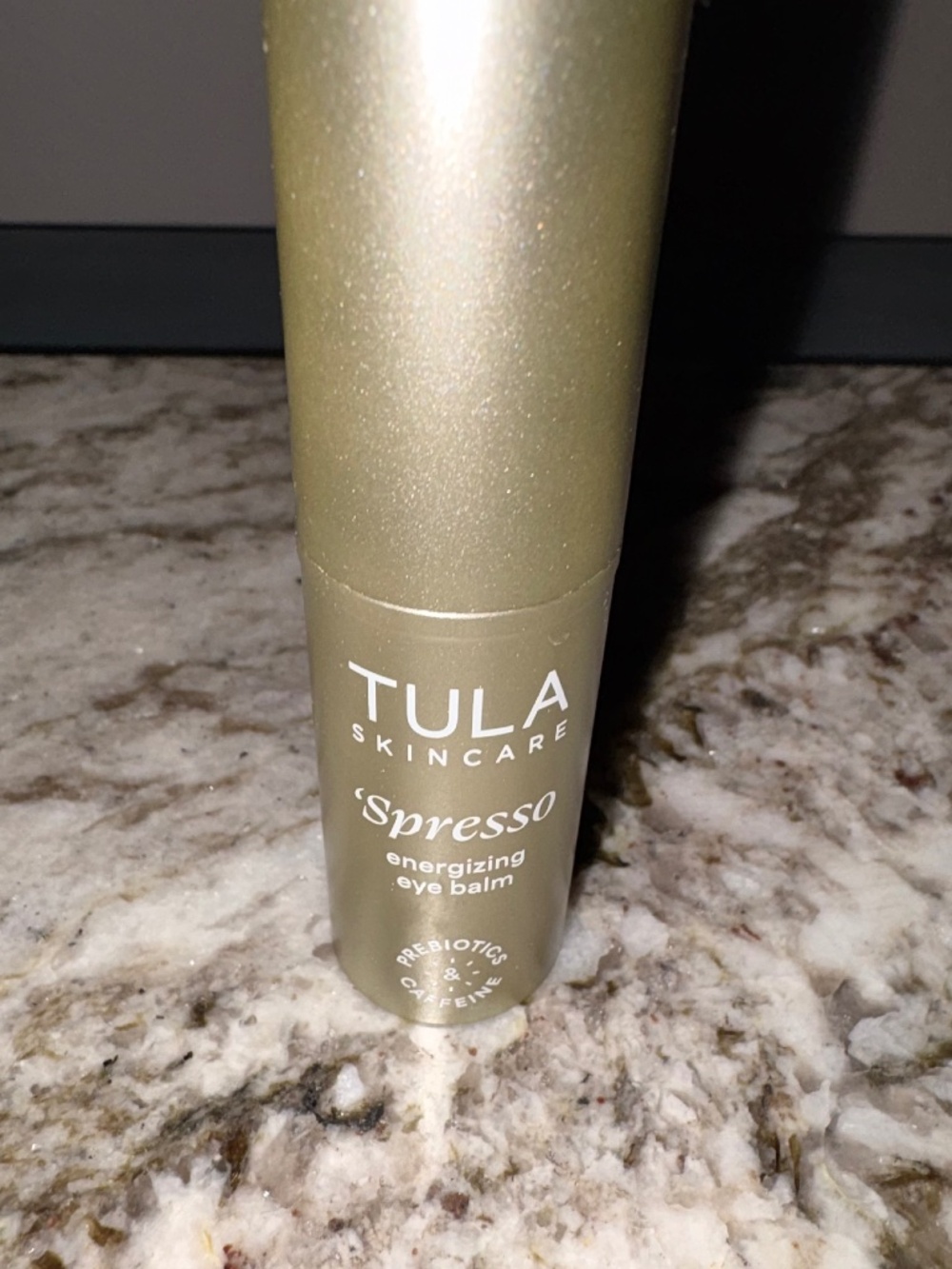 TULA Skin Care Spresso Energizing Eye Balm, Gold Glow  Energizing & Hydrating...